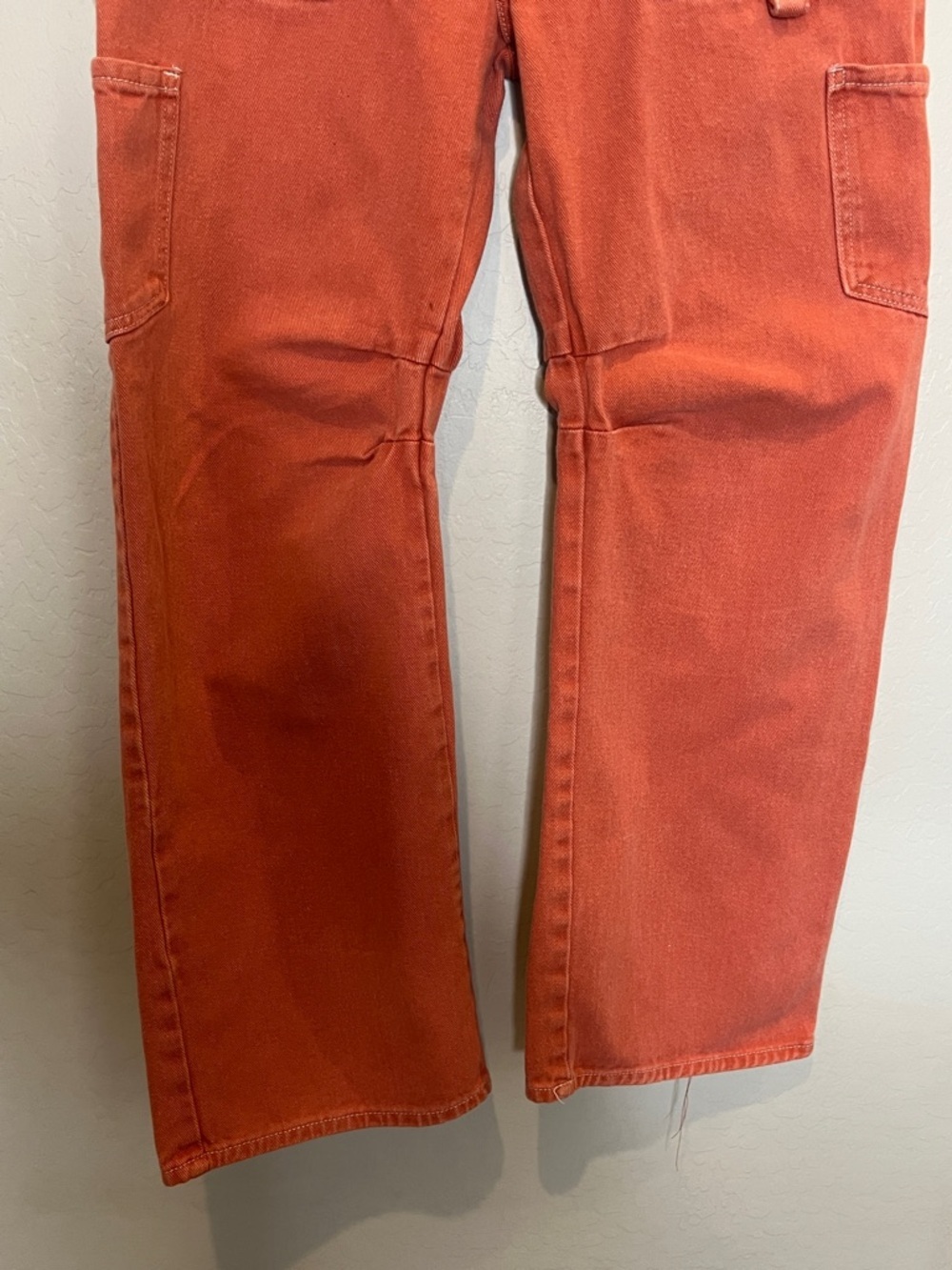 Lioness Light Orange/Peach oversized cargo pants size Small - Picture 7 of 12